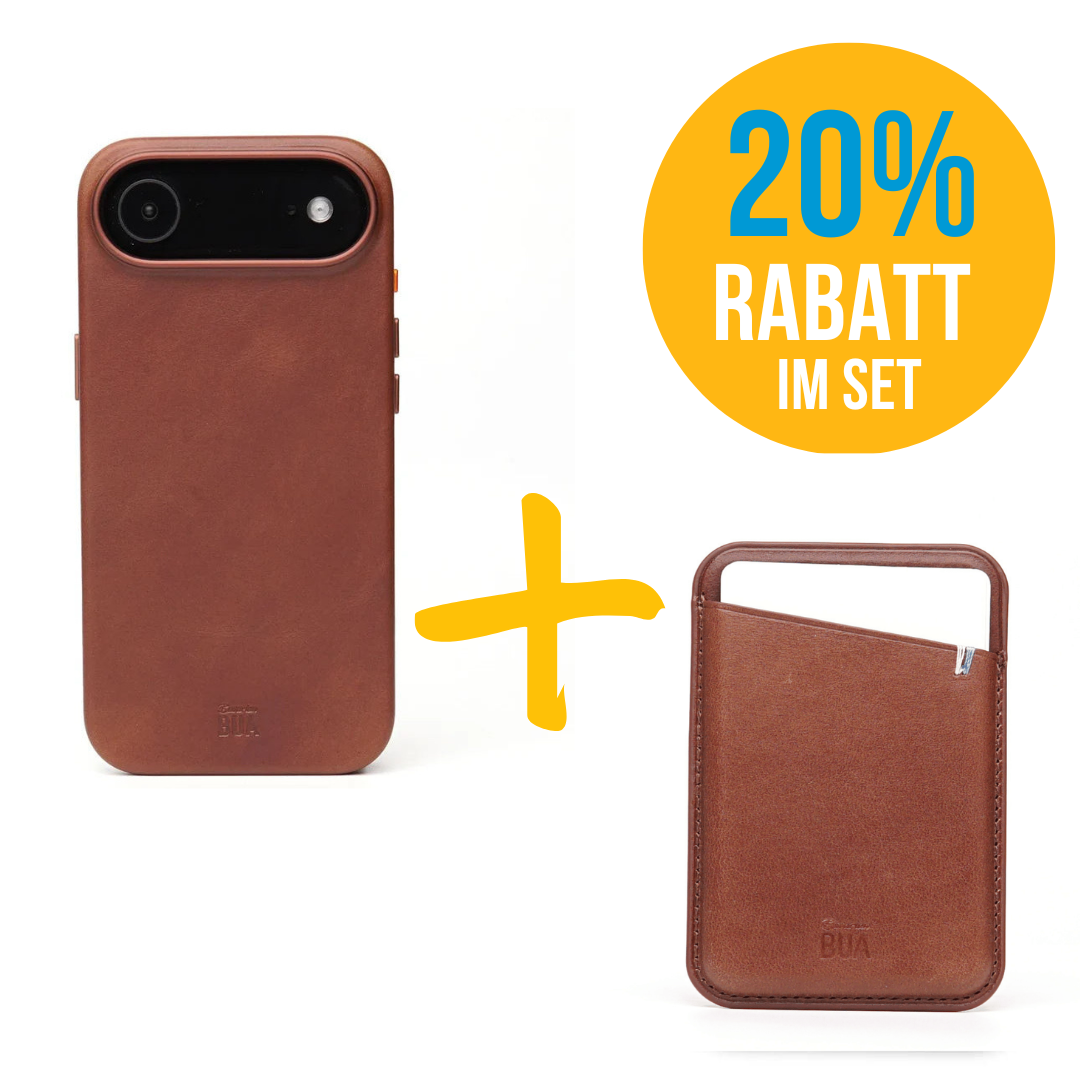 Set iPhone 17 Hülle mit MagSafe Wallet