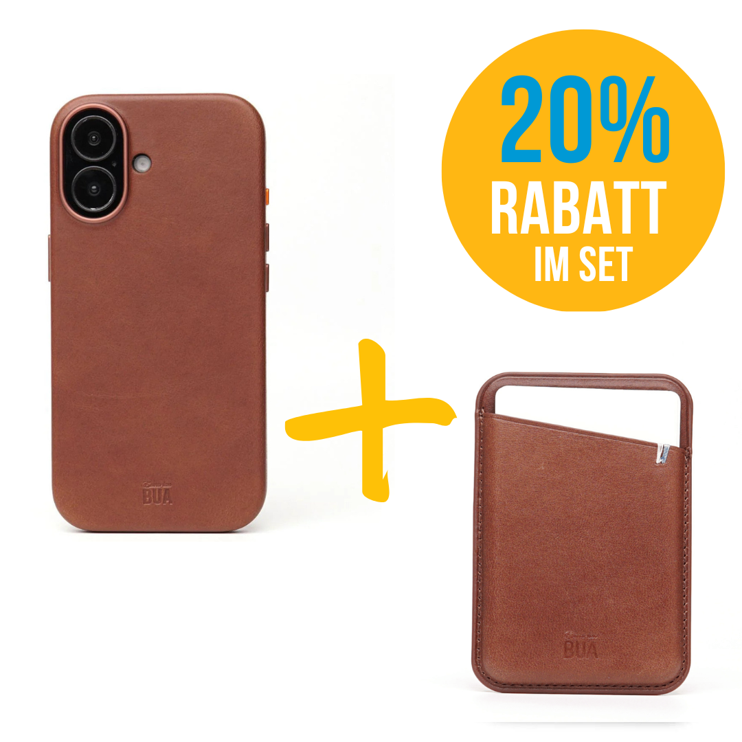 Set iPhone 17 Hülle mit MagSafe Wallet