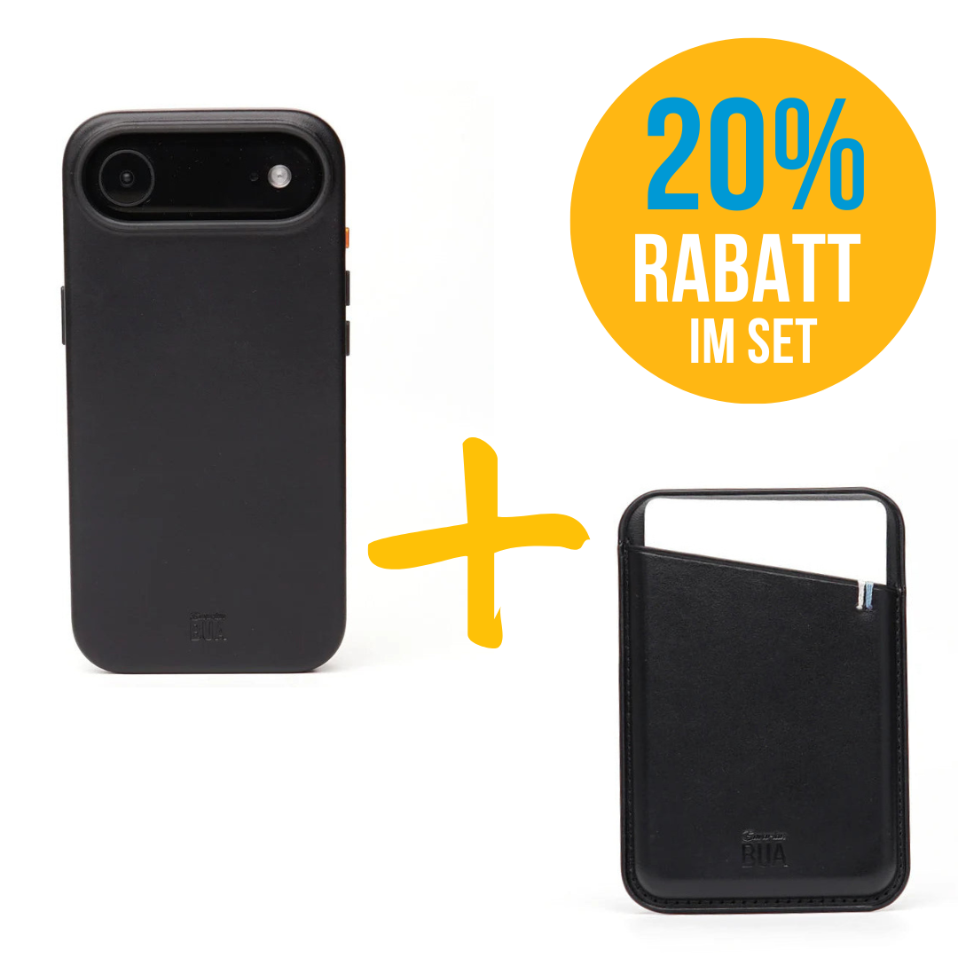 Set iPhone 17 Hülle mit MagSafe Wallet