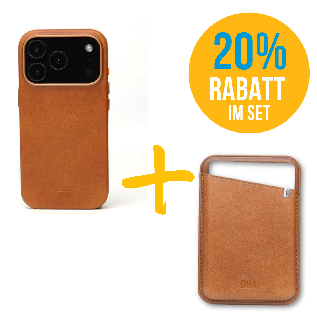 Set iPhone 17 Hülle mit MagSafe Wallet