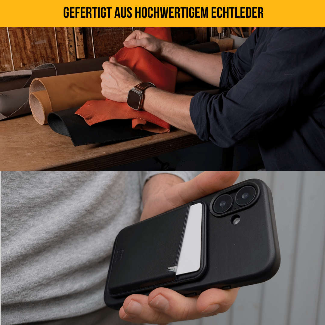 Set iPhone 14/15 Hülle mit MagSafe Wallet