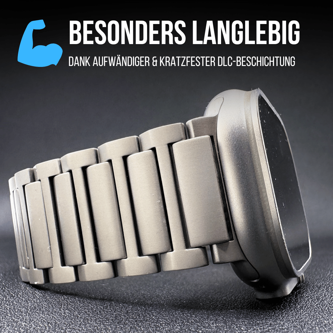 Titan Armband für die Apple Watch Ultra mit Magnetverschluss