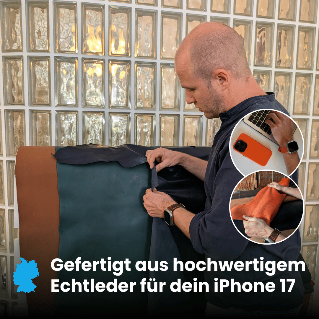 Leder Hülle für iPhone 17 mit MagSafe
