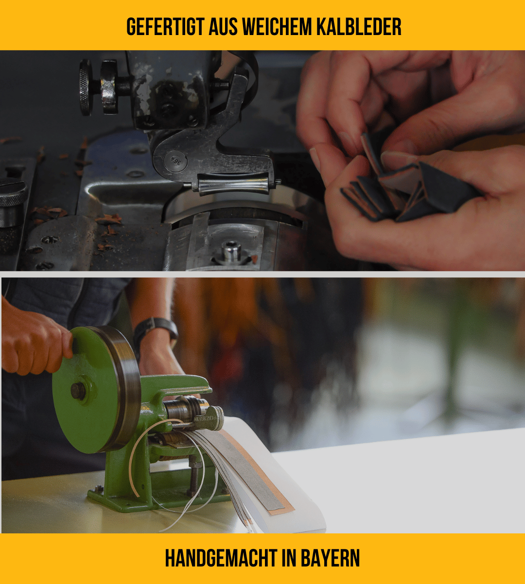 Armband für die Samsung Galaxy Watch aus Kalbleder | Hellbraun