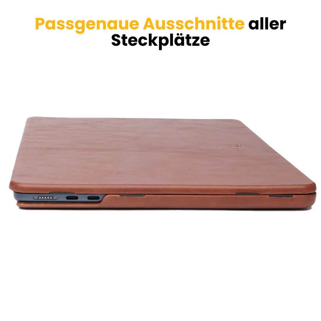 Macbook Leder Hülle Ausschnitte