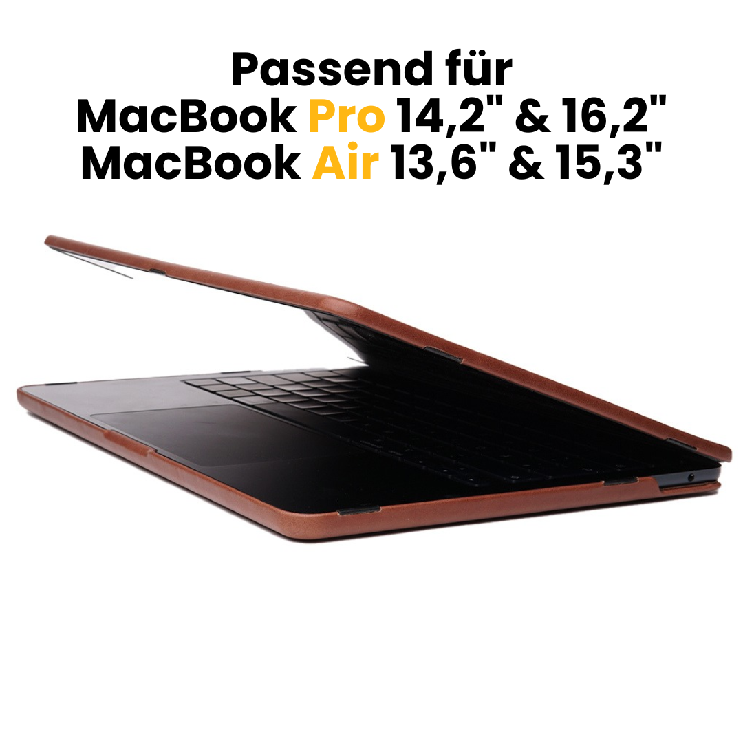 Macbook Größen dargestellt auf weißem Hintergrund.