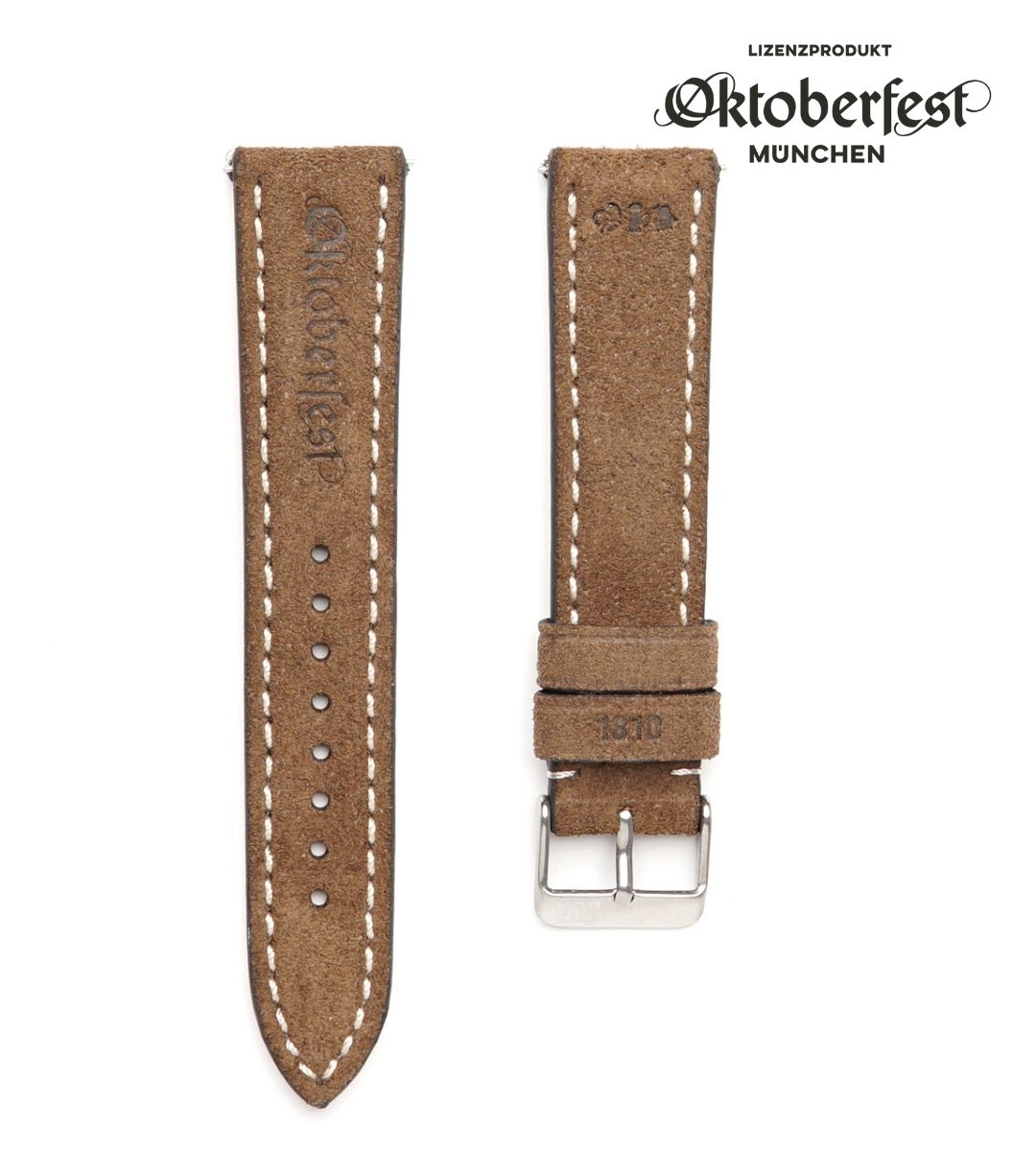 Oktoberfest™️ Lederhosenbandl für deine Uhr, braun