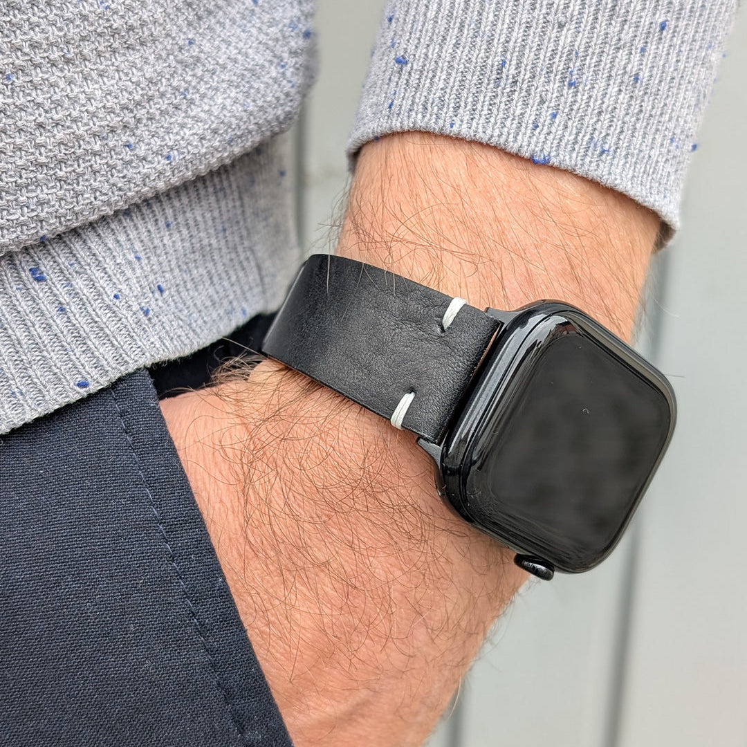 Armband für die Apple Watch aus Rindleder