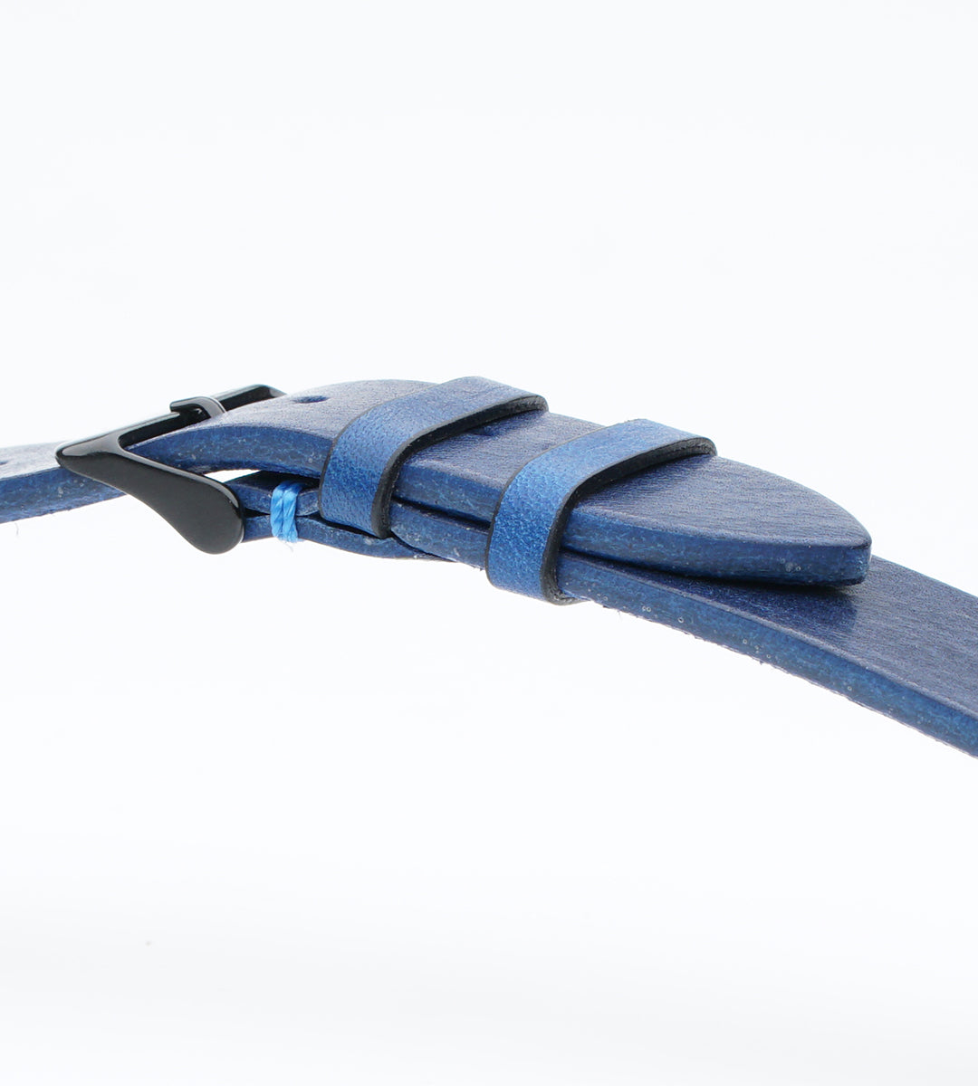 Armband für die Apple Watch aus Rindleder | Blau