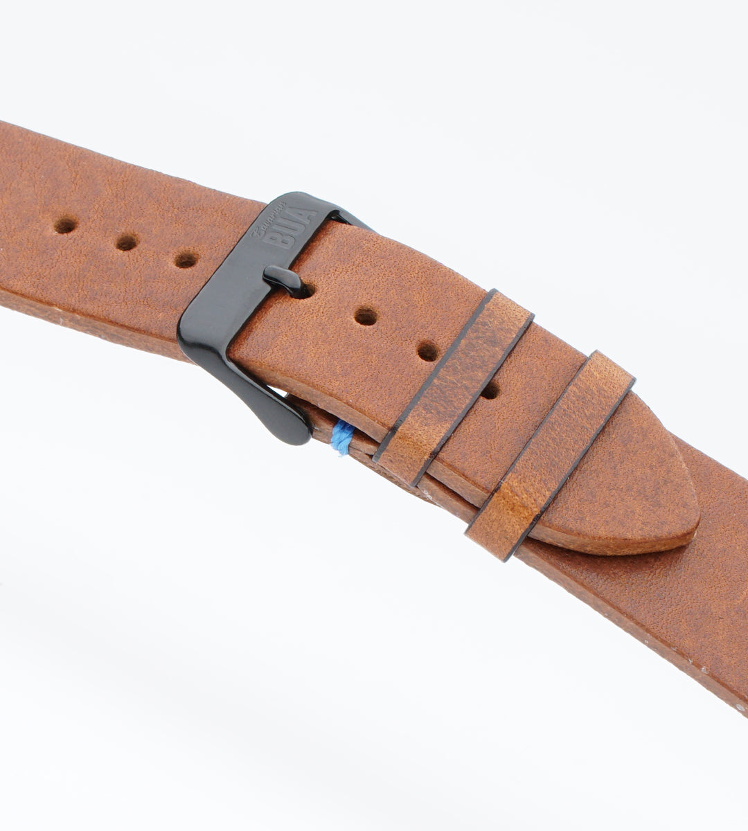 Armband für die Apple Watch aus Rindleder | Mittelbraun