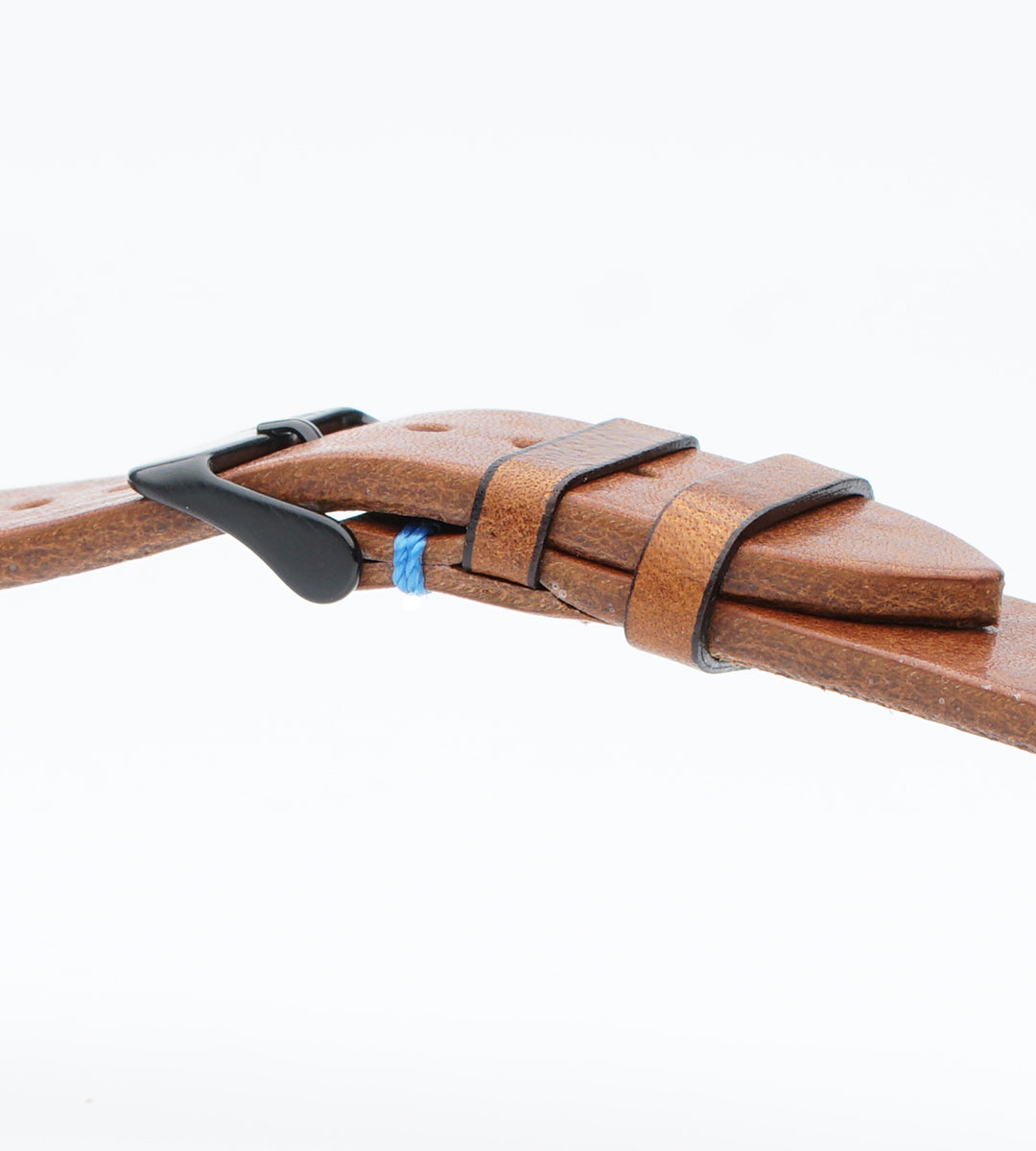 Armband für die Apple Watch aus Rindleder | Mittelbraun