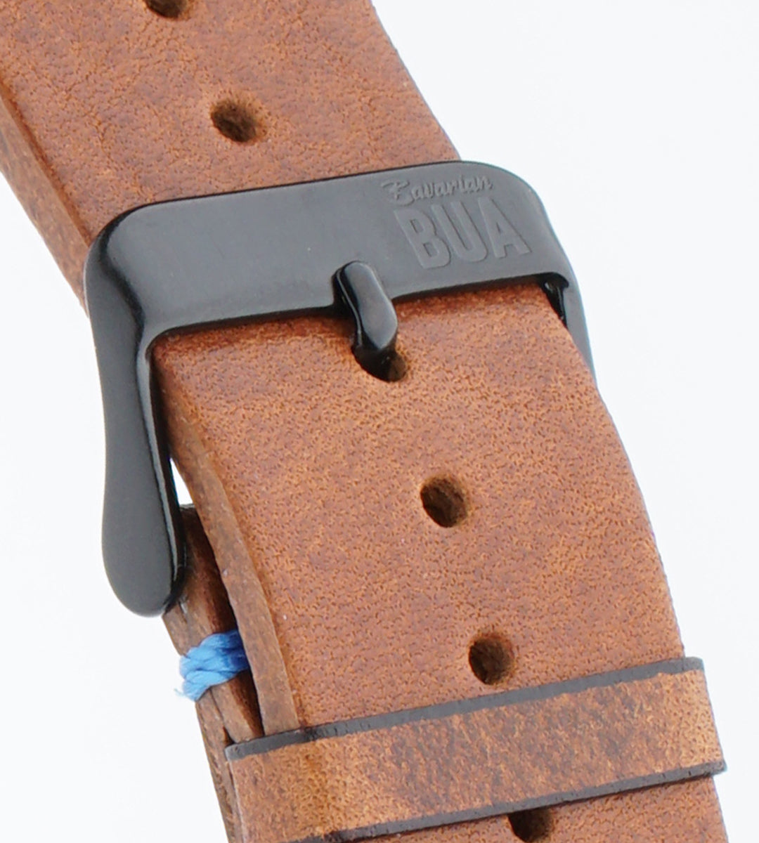 Armband für die Apple Watch aus Rindleder | Mittelbraun
