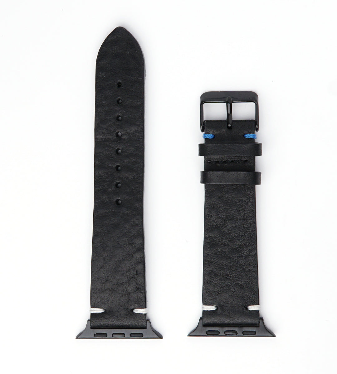 Armband für die Apple Watch aus Rindleder | Schwarz