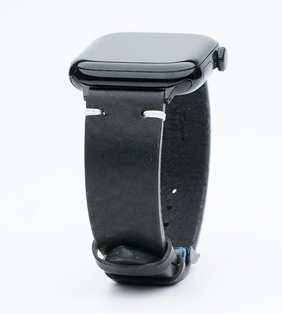 Armband für die Apple Watch aus Rindleder | Schwarz
