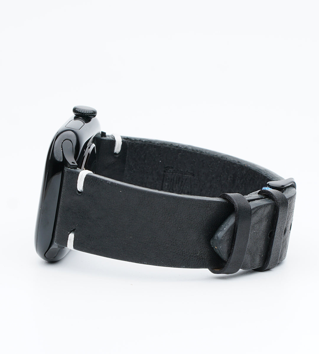 Armband für die Apple Watch aus Rindleder | Schwarz