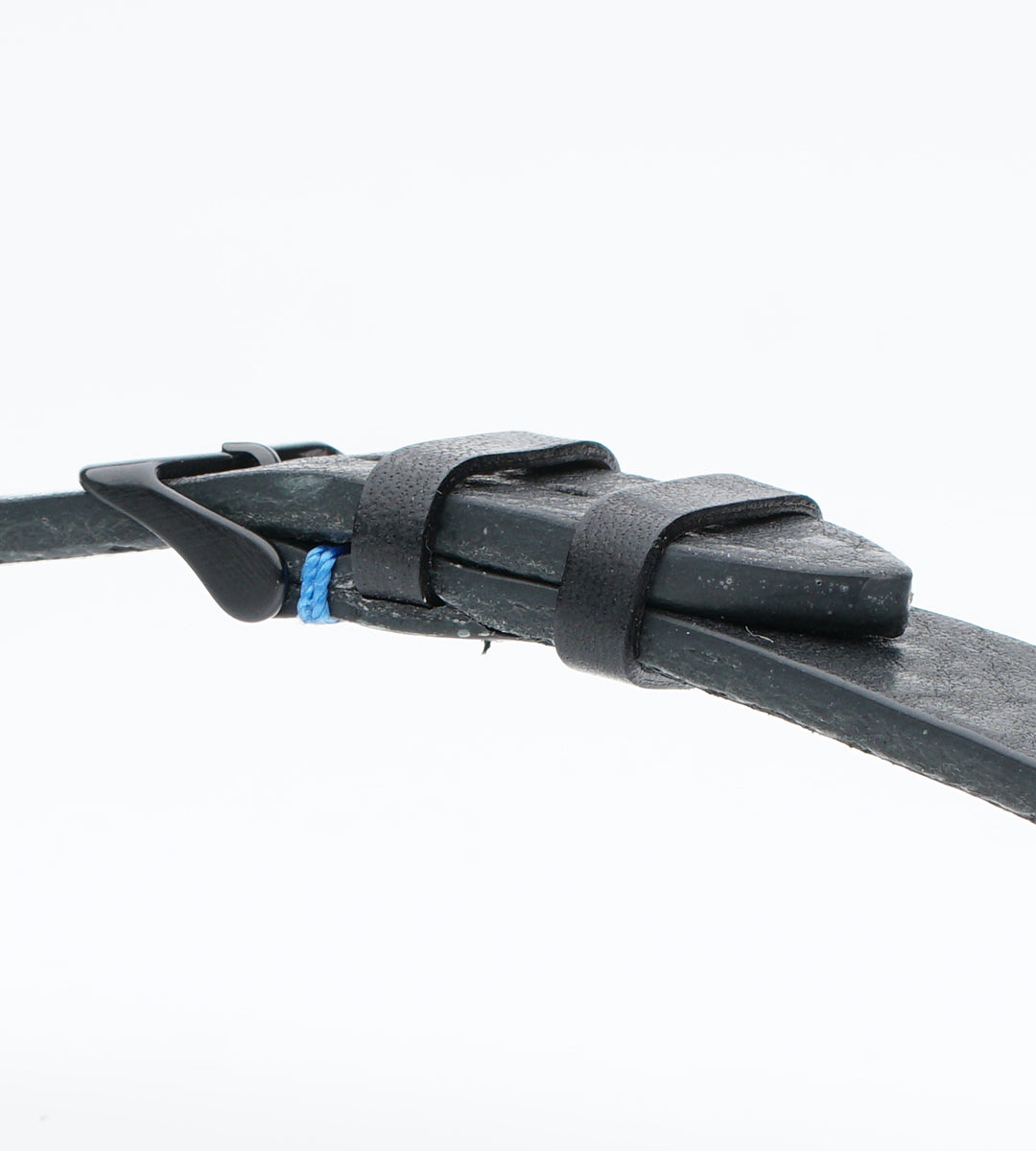Armband für die Apple Watch aus Rindleder | Schwarz