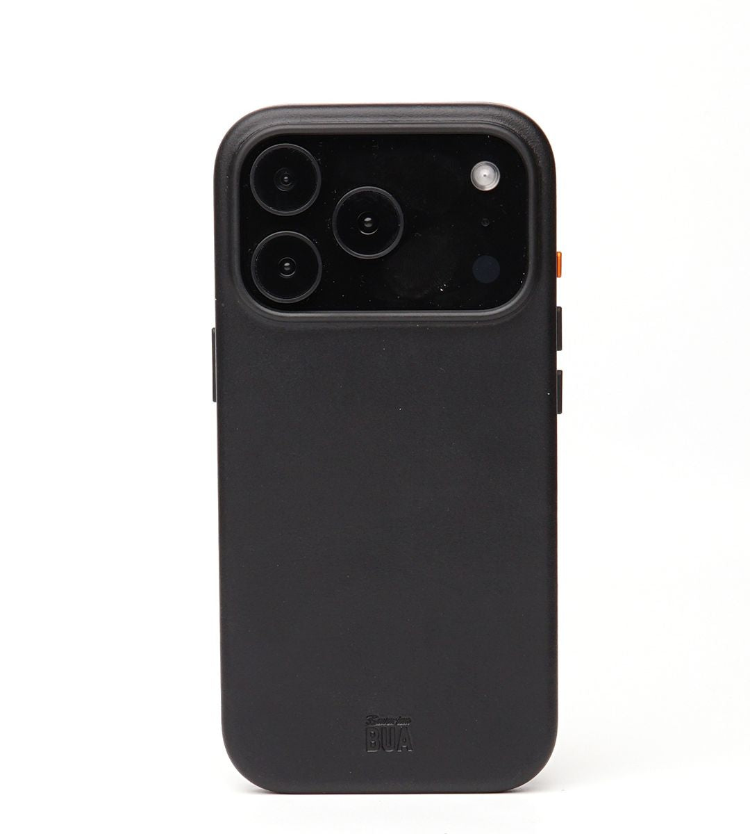 Leder Hülle für iPhone mit MagSafe | Schwarz