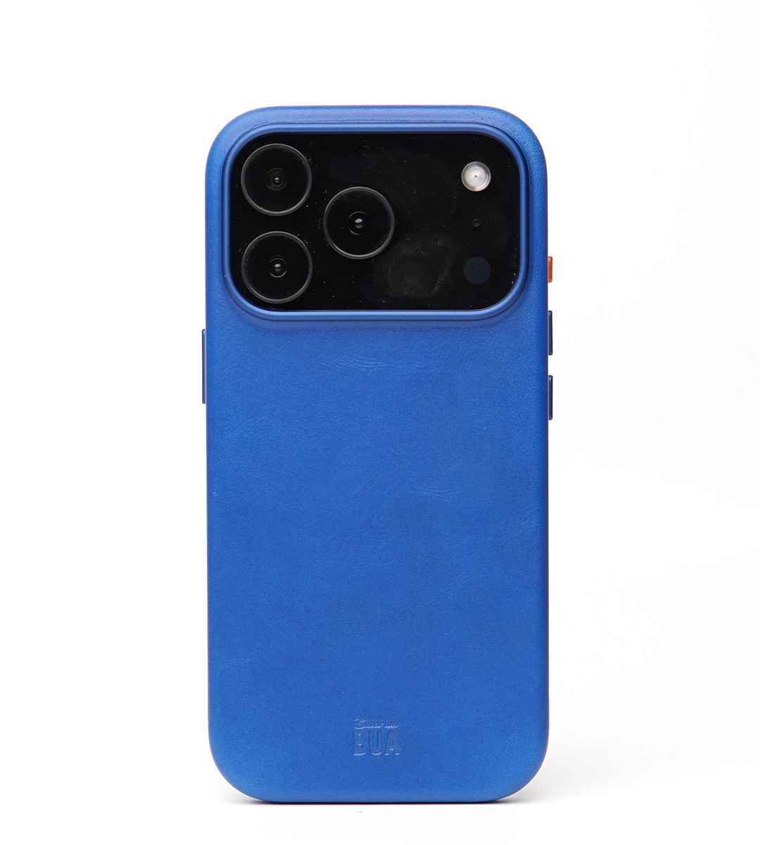 Leder Hülle für iPhone 17 mit MagSafe | Blau