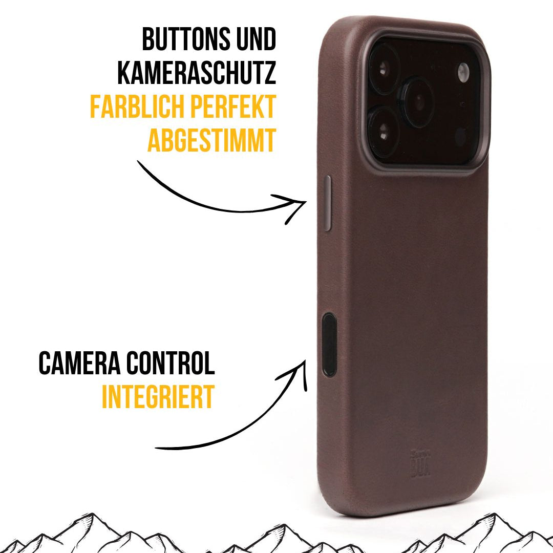 Braungraue iPhone 17 Hülle Produktinformation