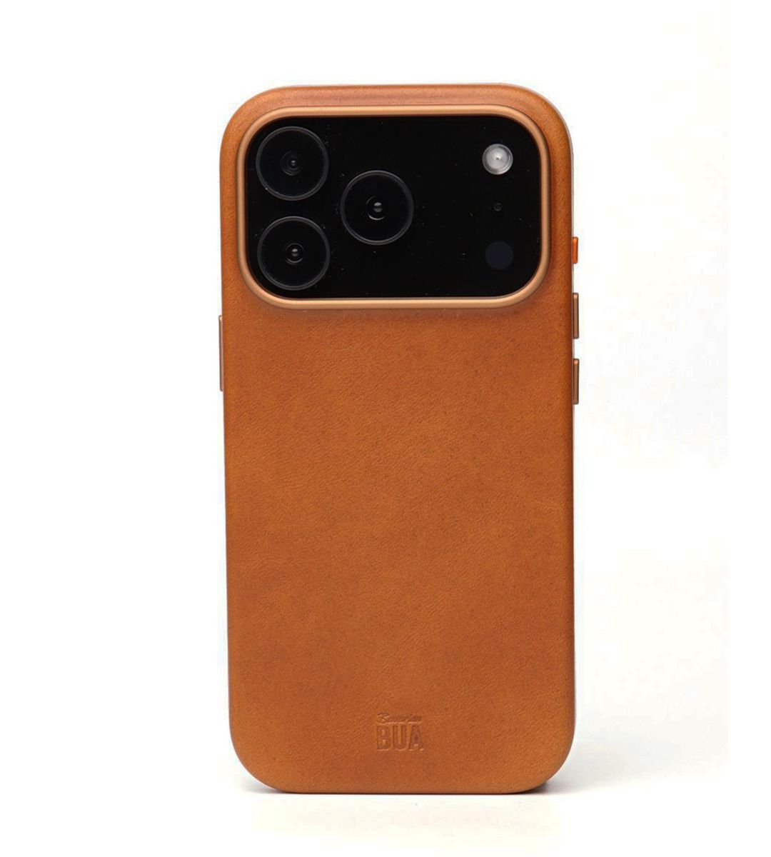 Leder Hülle für iPhone 17 mit MagSafe | Hellbraun