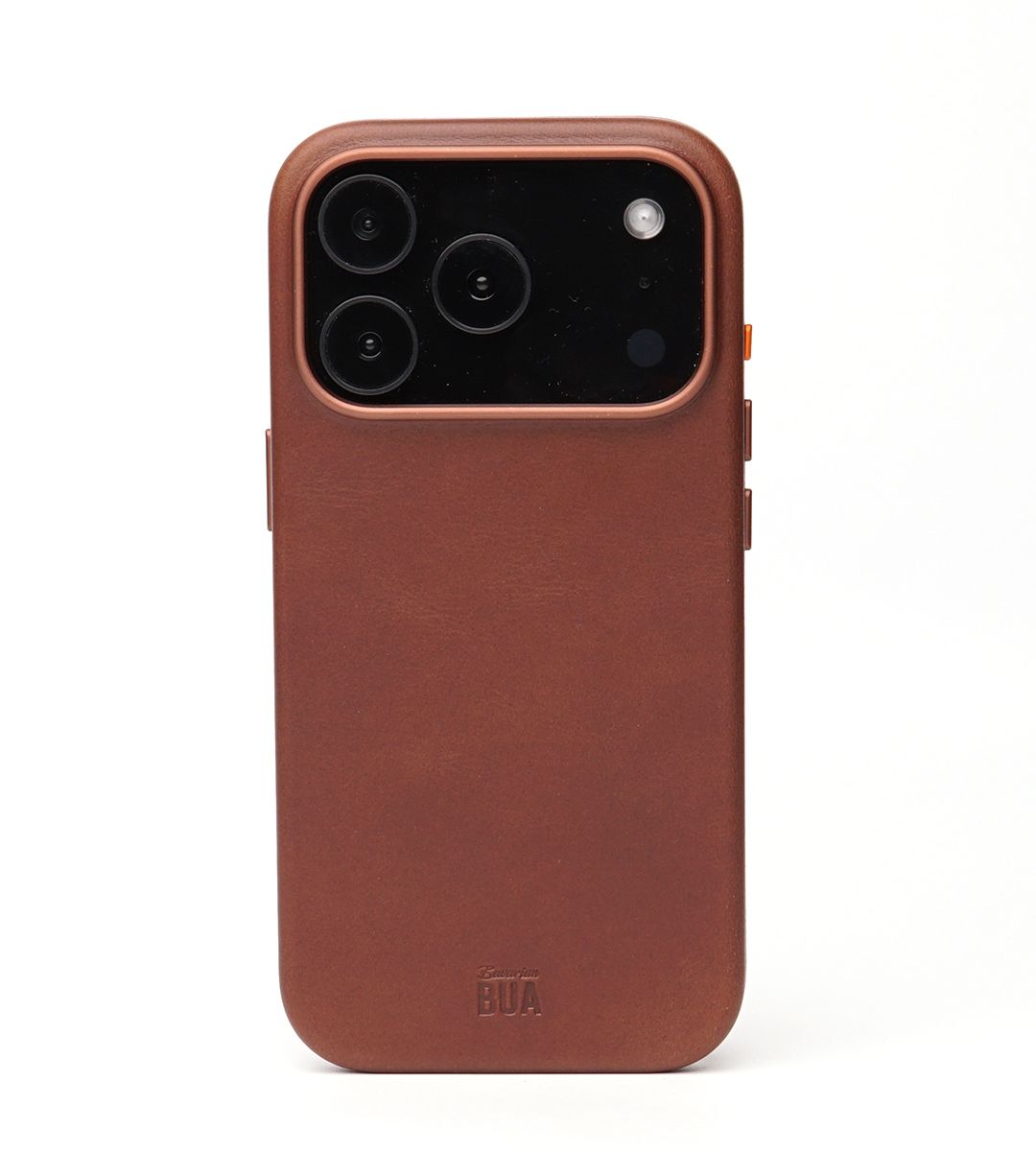 Leder Hülle für iPhone mit MagSafe | Braun
