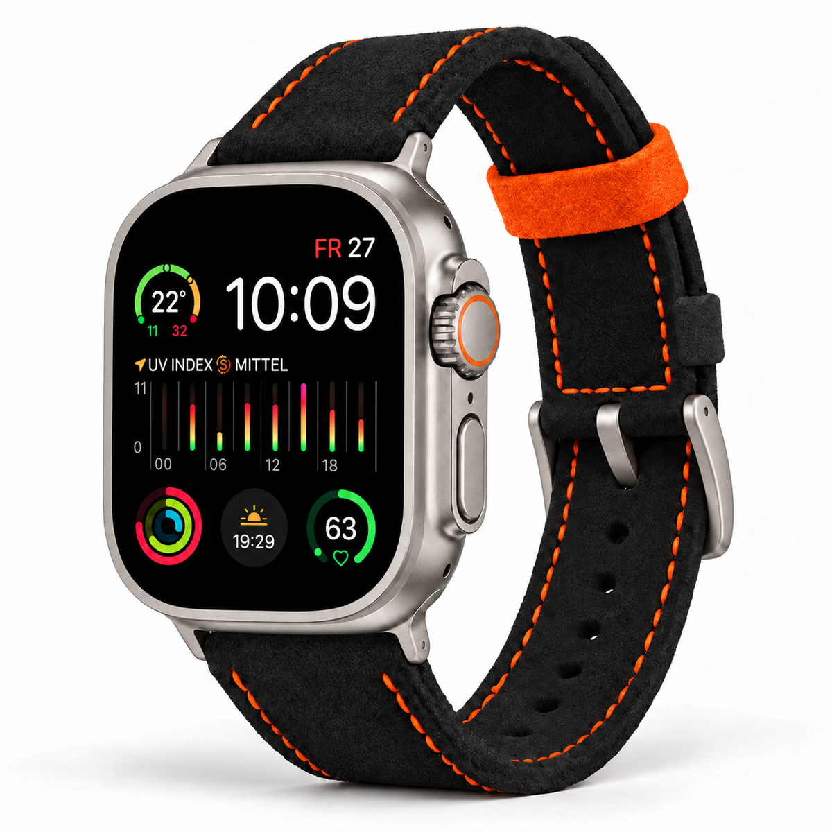 Alcantara Band für die Apple Watch Ultra