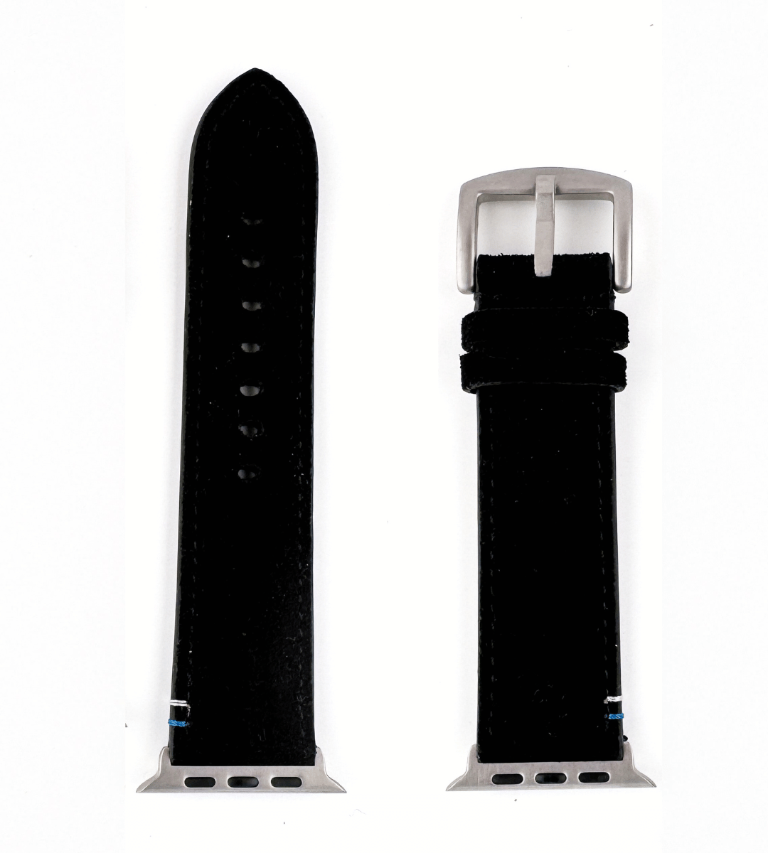 Armband für die Apple Watch aus Wildleder | Schwarz