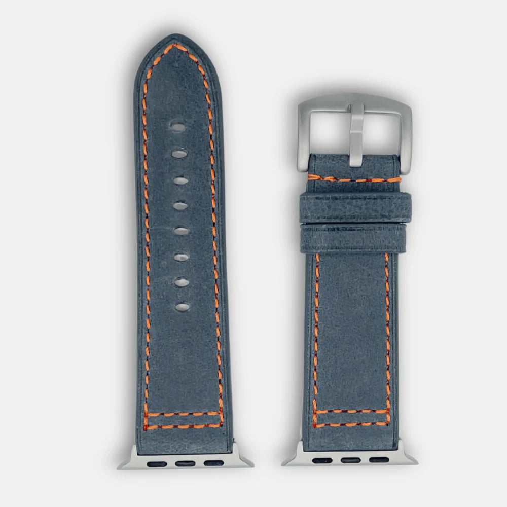 Robustes Armband für die Apple Watch Ultra aus Echtleder