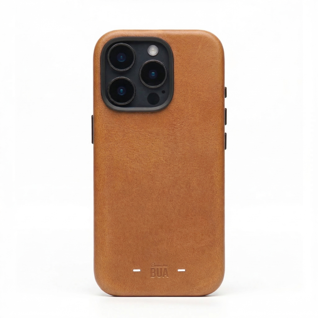 Leder Hülle für iPhone 16 mit MagSafe