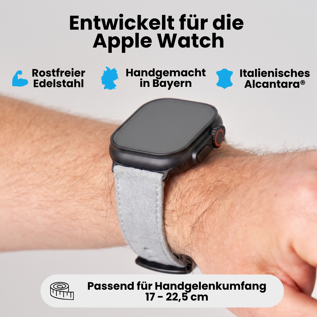 Alcantara Band für die Apple Watch Ultra