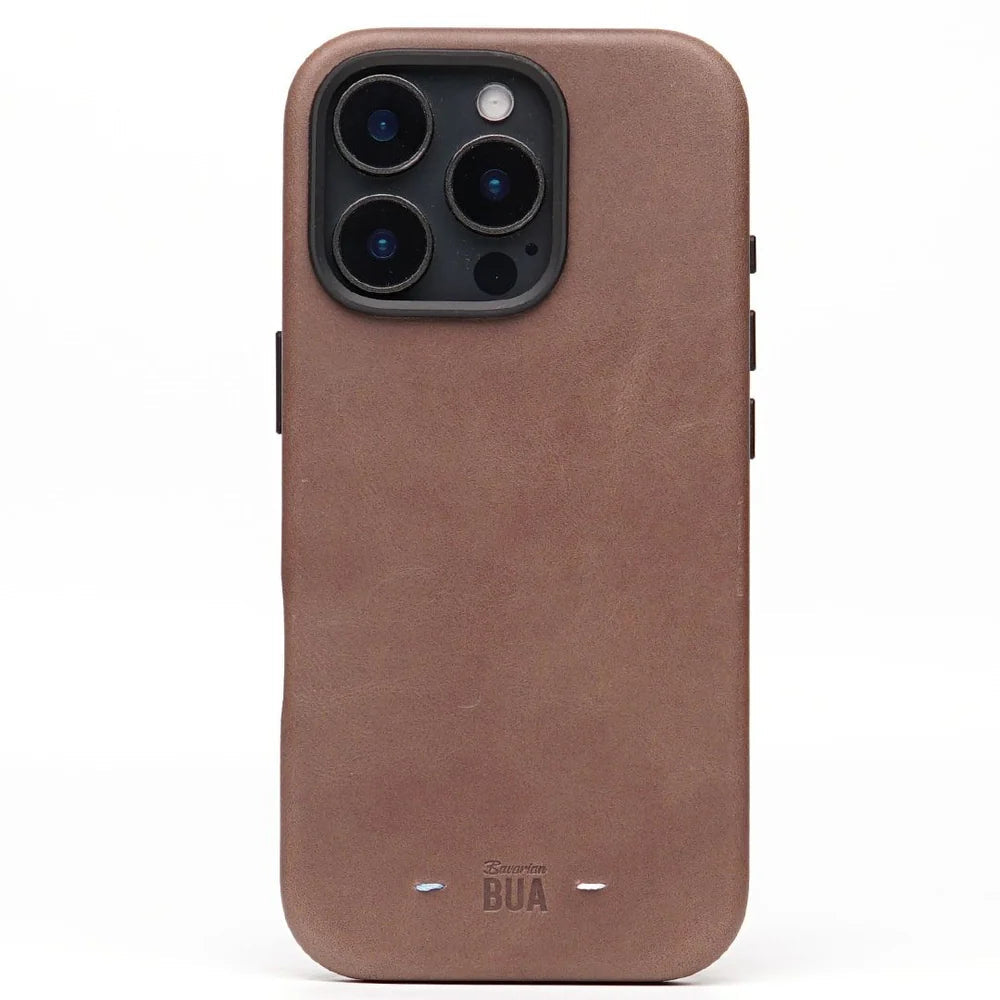 Leder Hülle für iPhone 16 mit MagSafe