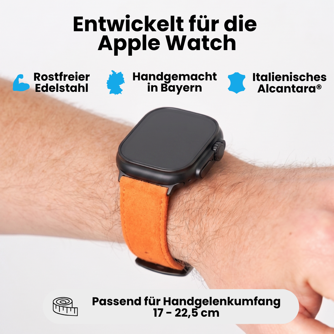 Alcantara Band für die Apple Watch Ultra