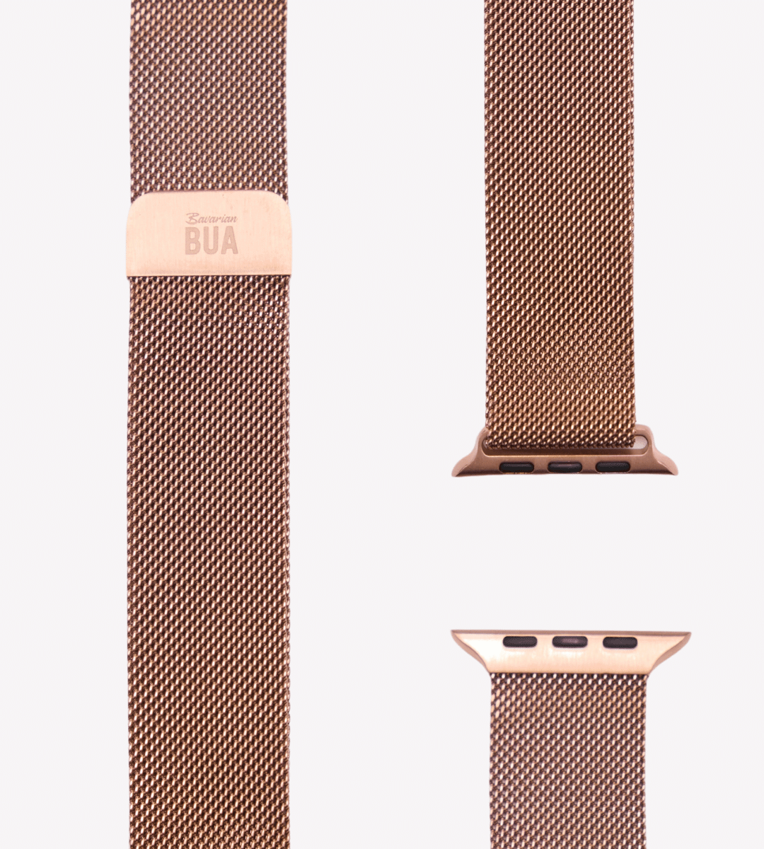 Milanaise Loop Armband fur die Apple Watch Rosegold