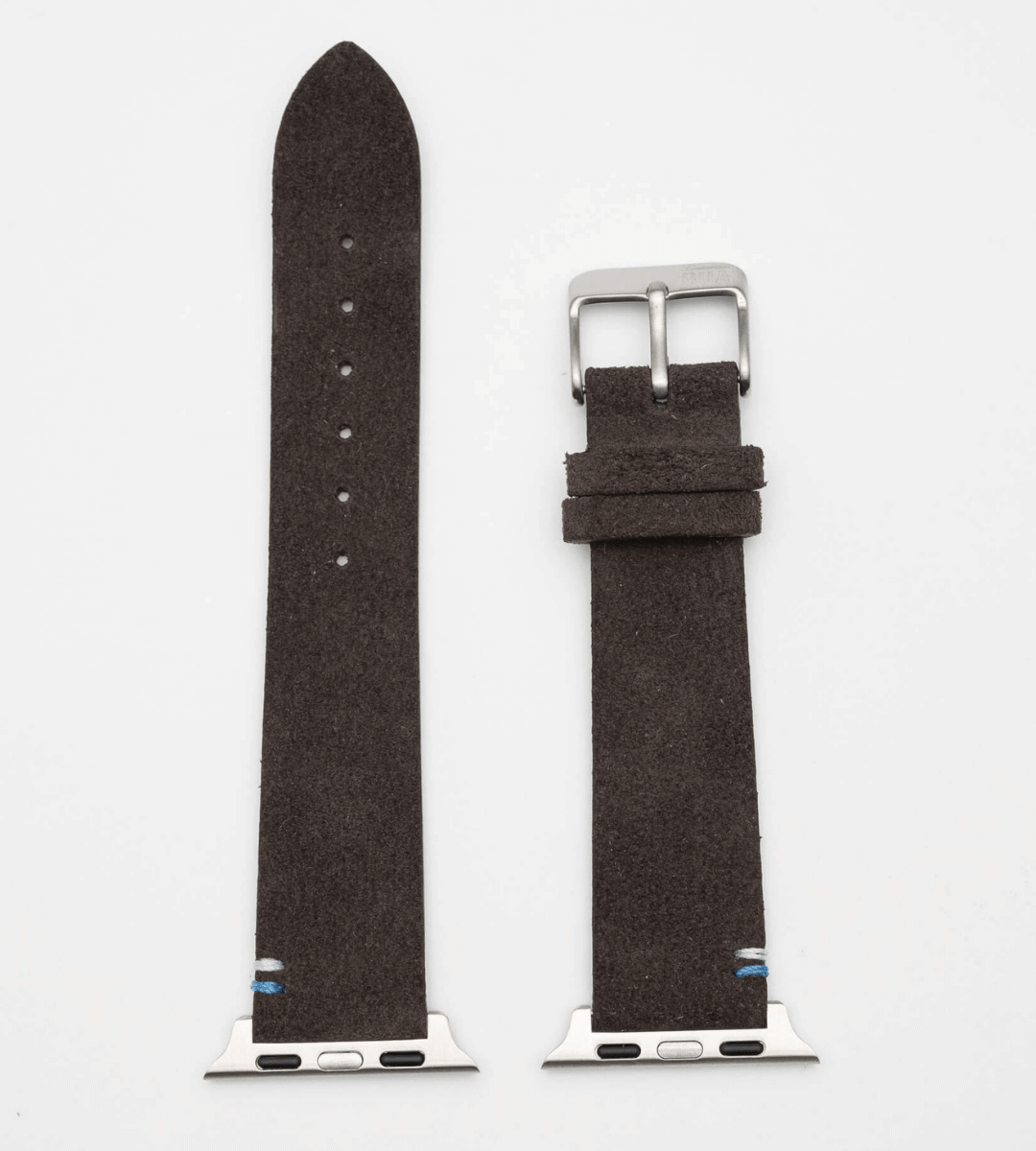 Apple Watch® Wildlederbandl | Dunkelbraun