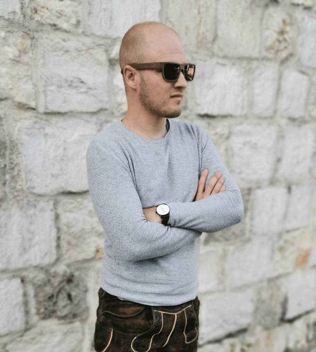 Sonnenbrille | Sonnaanbeter Walnuss