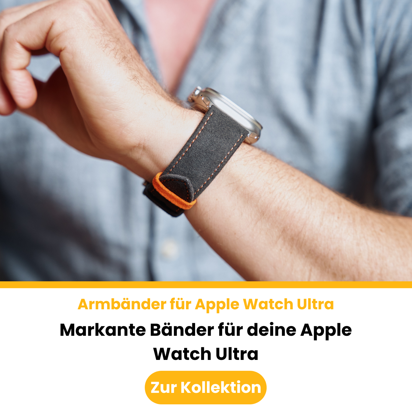 Armbänder für die Apple Watch Ultra
