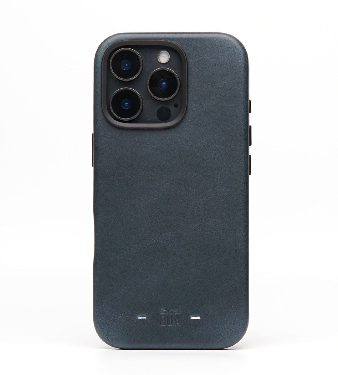 Leder Hülle für iPhone mit MagSafe | Blau