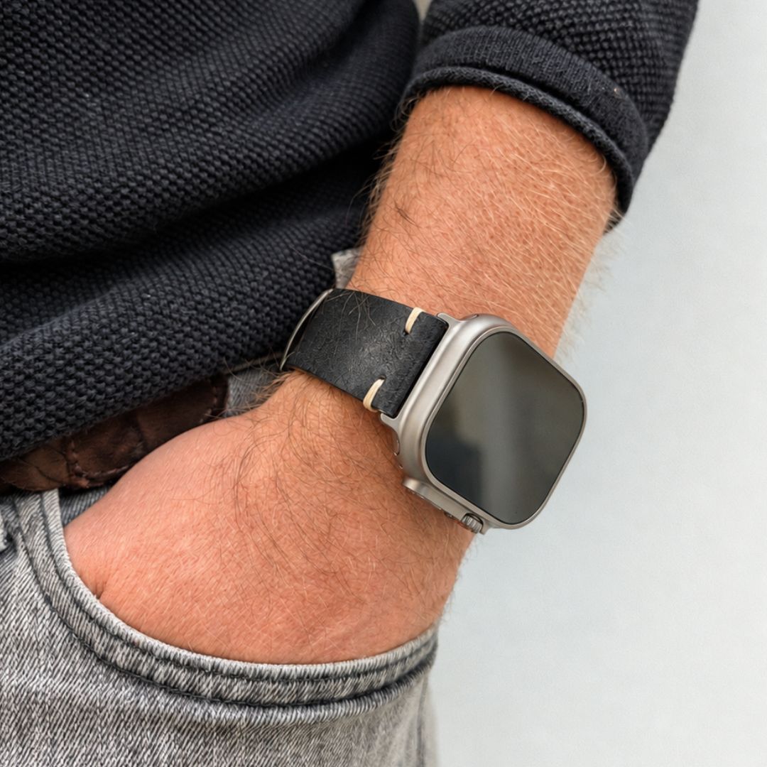 Rindleder Band für Apple Watch