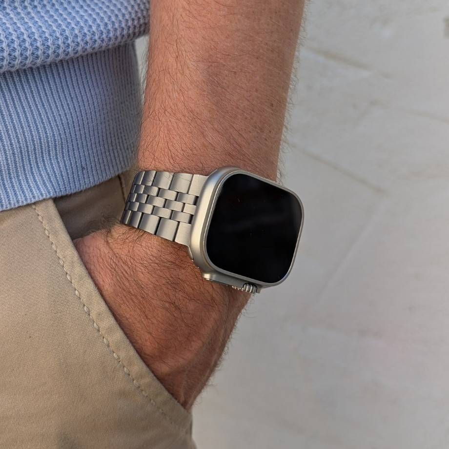 Titan Gliederarmband für Apple Watch