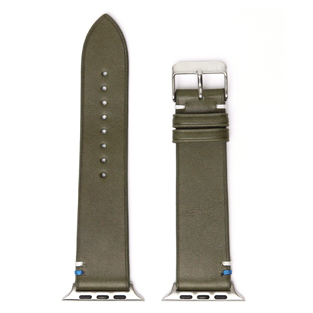 Weiches Lederband für Apple Watch aus Vollnarbenleder