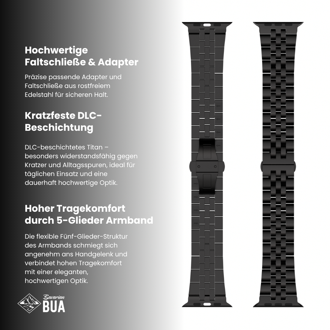 Titan Gliederarmband für Apple Watch Ultra