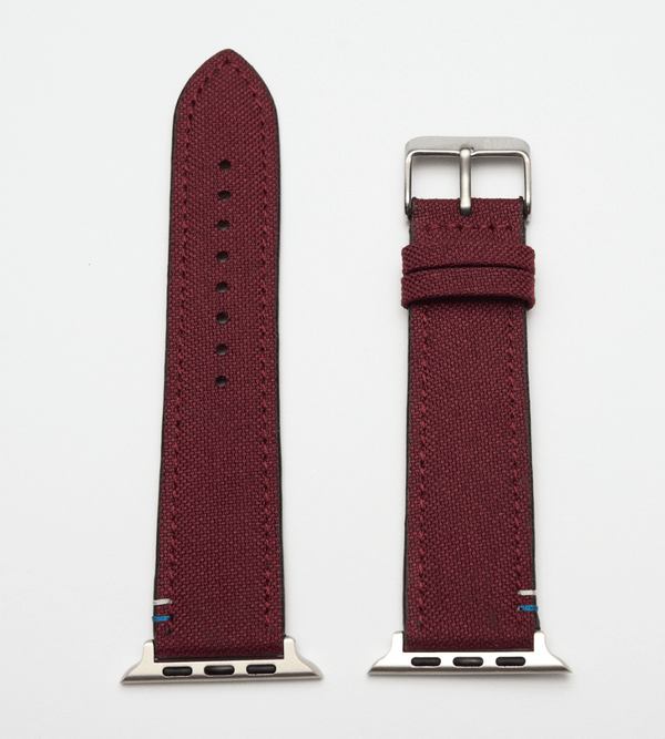 Apple Watch® Ozeanplastikband | Weinrot