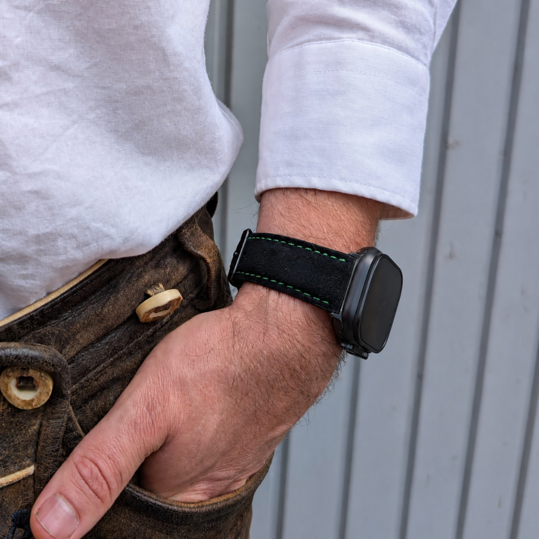 Lederhosenlederarmband für Apple Watch