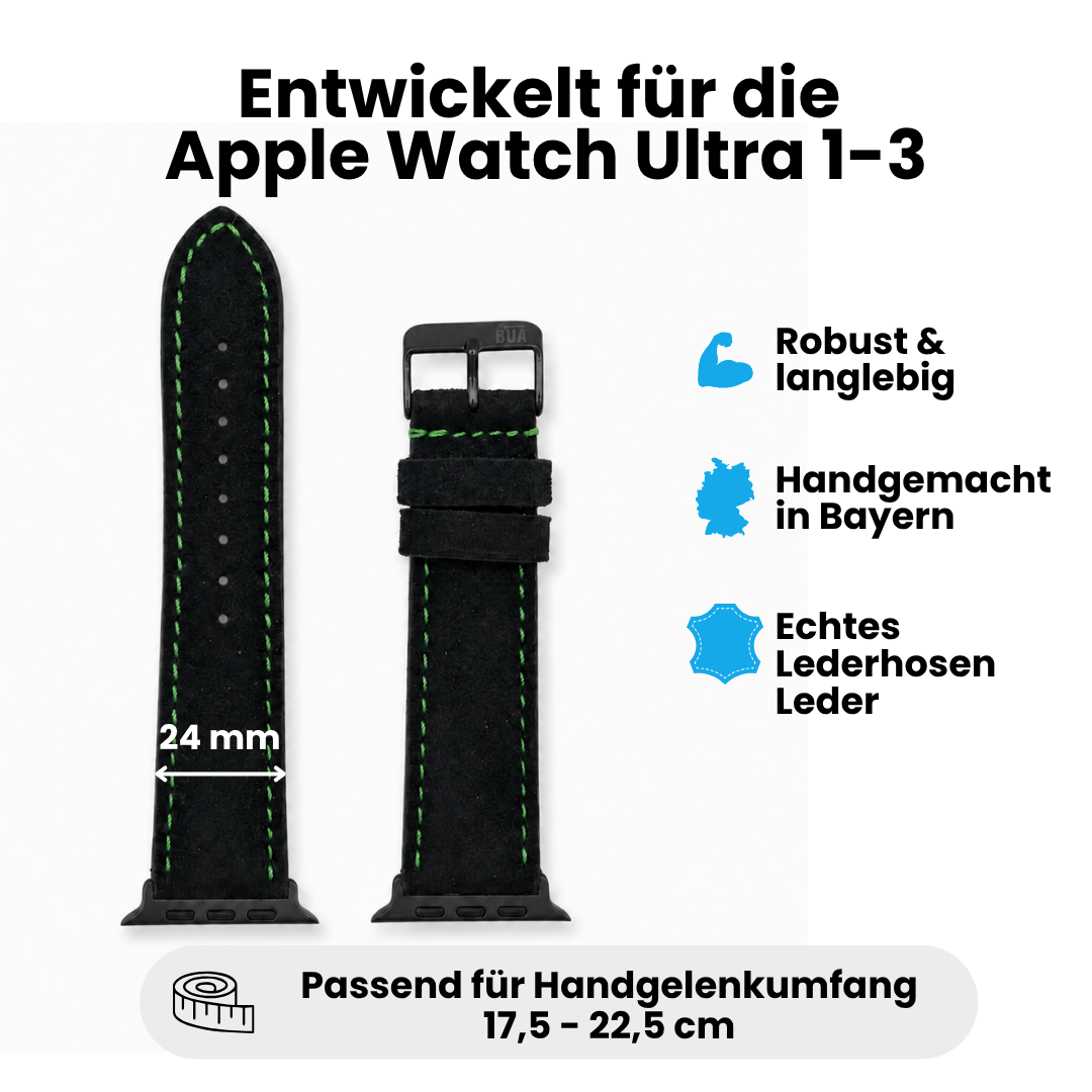 Lederhosenlederarmband für Apple Watch