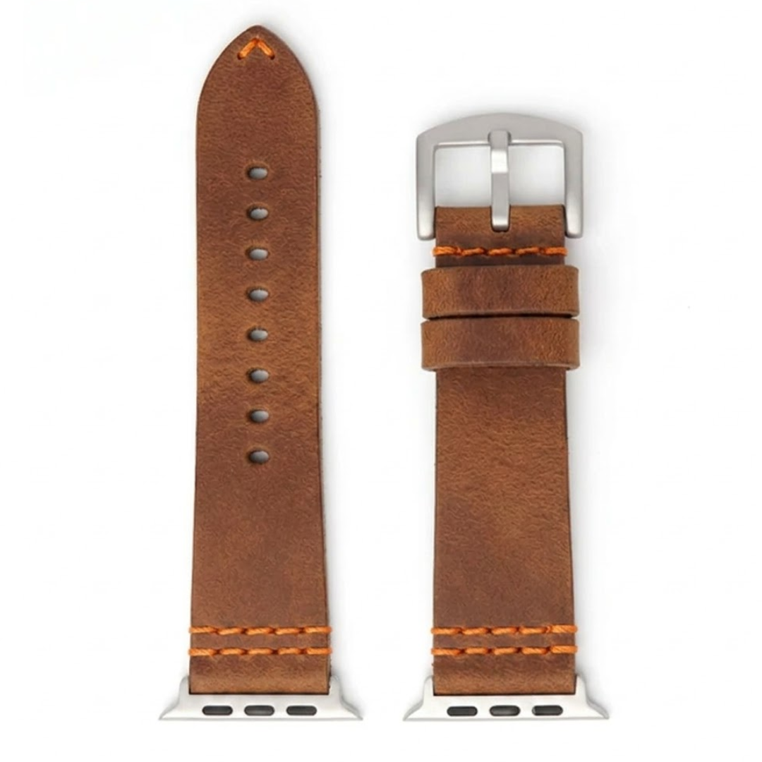 Wasserfestes Lederarmband für Apple Watch Ultra