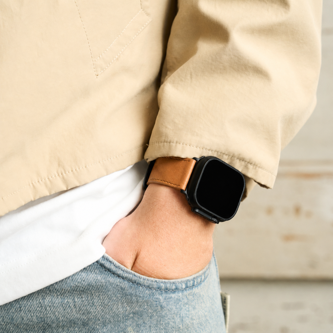 Vintage Lederband für die Apple Watch