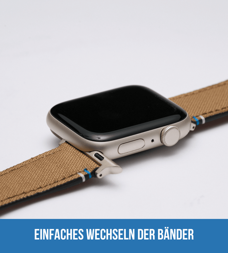 Apple Watch® Ozeanplastikband | Beige