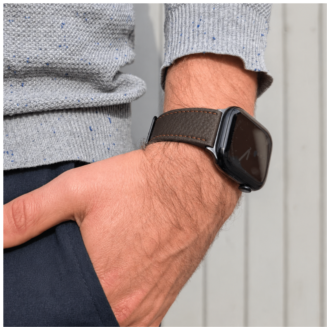 Biolederband für die Apple Watch