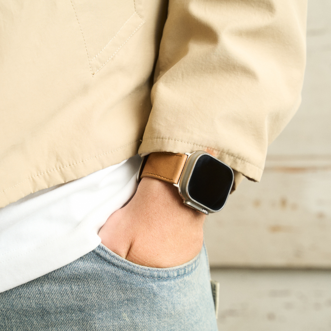 Vintage Lederband für die Apple Watch