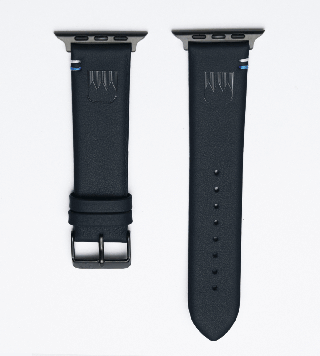 Apple Watch® Lederbandl | Schwarz Franken